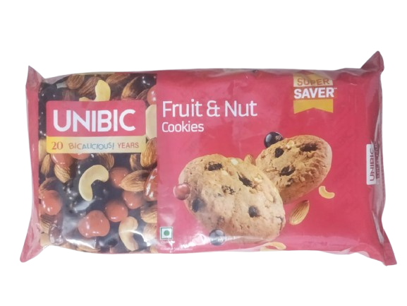 UNIBIC Fruit $ Nut Cookies- MRP Rs.180/-