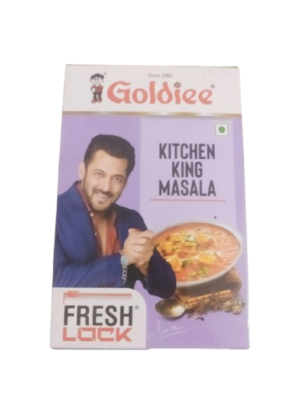 Kitchen King Masala - Goldiee MRP Rs.82/-