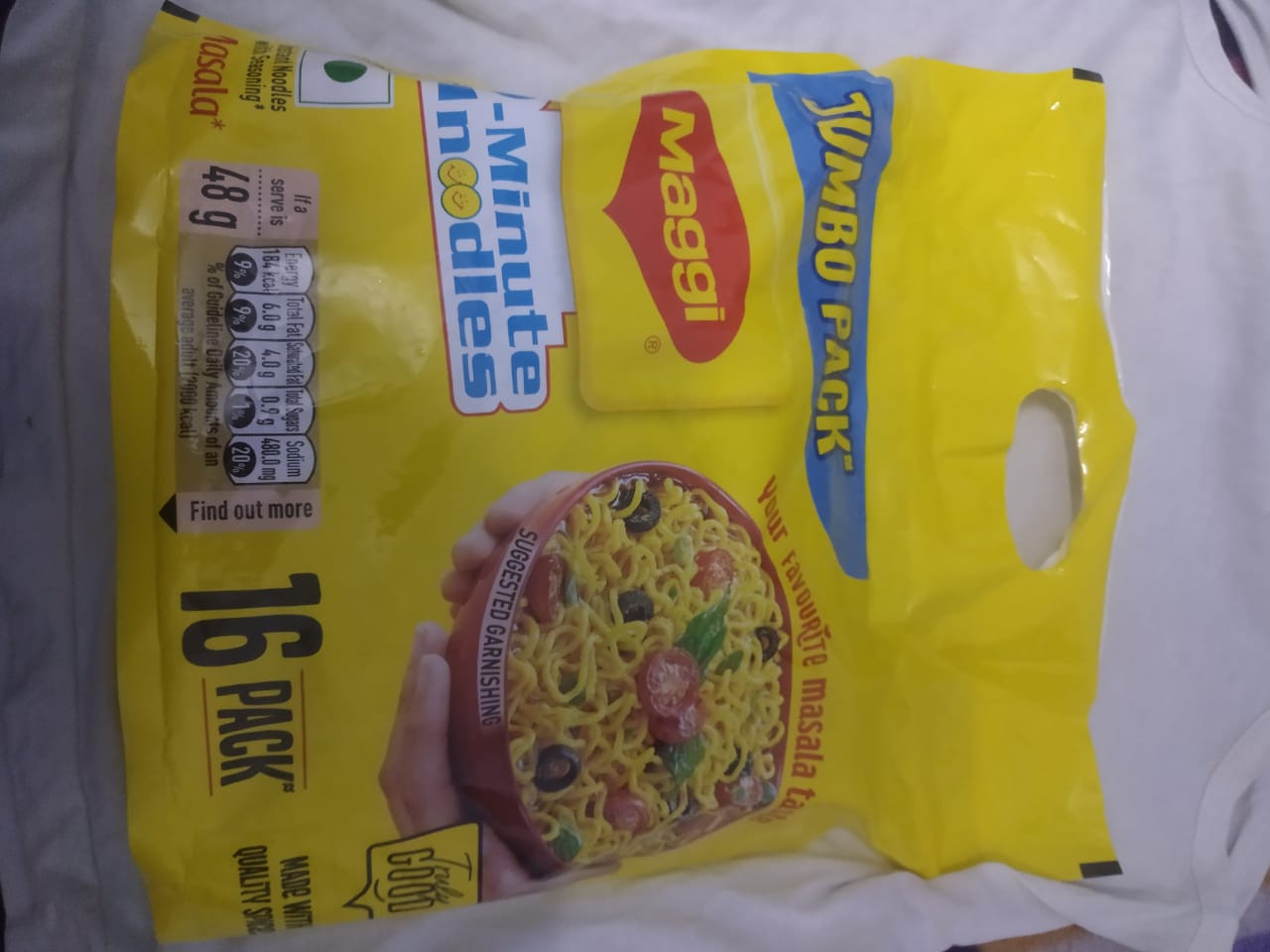 Maggi - Jumbo Pack -MRP Rs.160/-