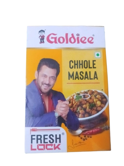 Chhole Masala - Goldiee MRP Rs.82/-